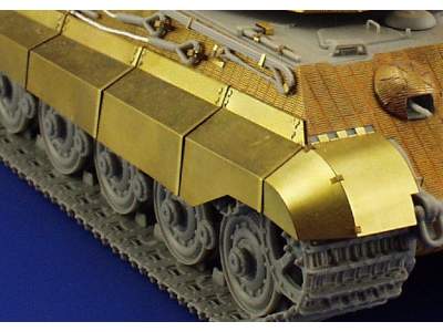  King Tiger Henschel fenders 1/35 - Dragon - blaszki - zdjęcie 4