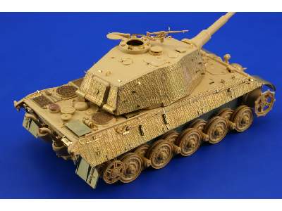  King Tiger Mid.  Production 1/48 - Tamiya - blaszki - zdjęcie 4