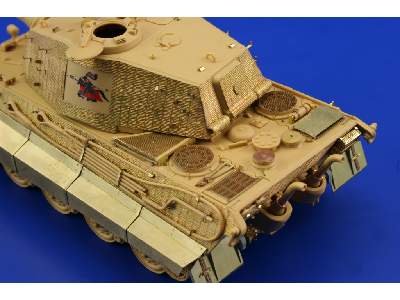  King Tiger Mid.  Production 1/48 - Tamiya - blaszki - zdjęcie 7