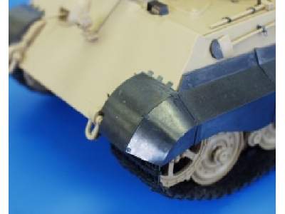  King Tiger Porsche 1/35 - Tamiya - blaszki - zdjęcie 7