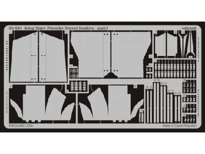  King Tiger Porsche fenders 1/35 - Dragon - blaszki - zdjęcie 1