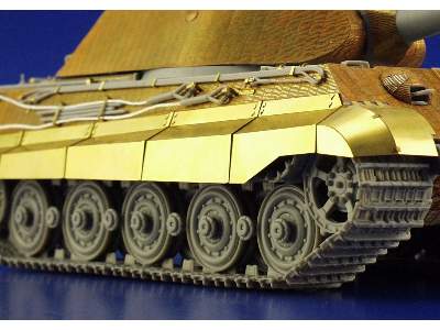  King Tiger Porsche fenders 1/35 - Dragon - blaszki - zdjęcie 6