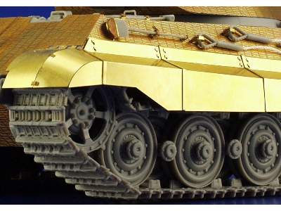  King Tiger Porsche fenders 1/35 - Dragon - blaszki - zdjęcie 7