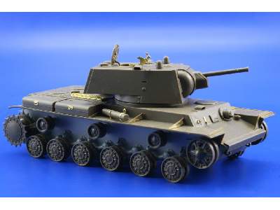  KV-1 1/48 - Tamiya - blaszki - zdjęcie 3