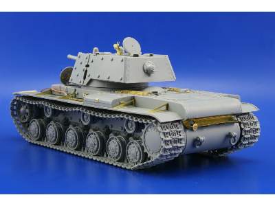  KV-1E 1/35 - Trumpeter - blaszki - zdjęcie 7