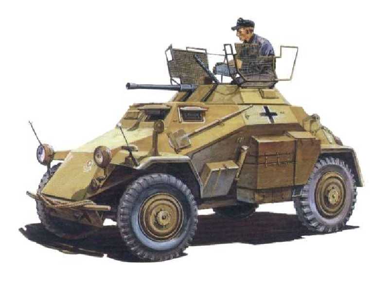 German SDKfz. 222 - zdjęcie 1 German SDKfz. 222 - zdjęcie 1