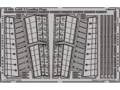  LaGG-3 Landing Flaps 1/48 - Icm - blaszki - zdjęcie 1