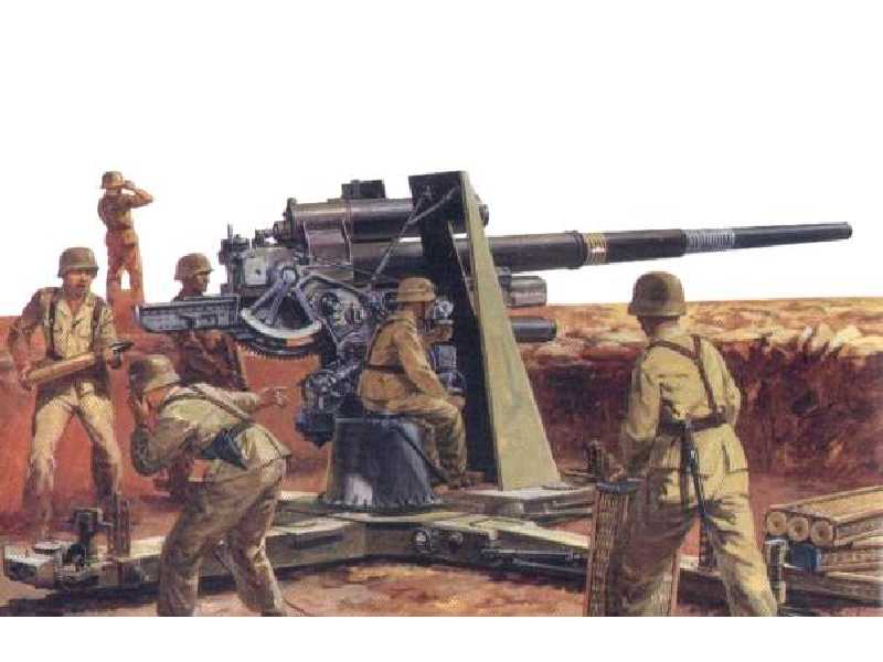 German 8.8cm Flak 18 - zdjęcie 1 German 8.8cm Flak 18 - zdjęcie 1