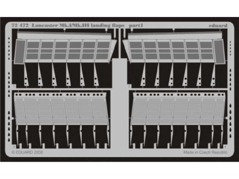  Lancaster Mk. I/Mk. II landing flaps 1/72 - Revell - blaszki - zdjęcie 1