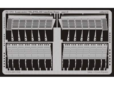  Lancaster Mk. I/Mk. II landing flaps 1/72 - Revell - blaszki - zdjęcie 2