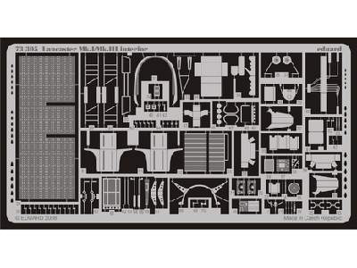  Lancaster Mk. I/Mk. III interior S. A. 1/72 - Revell - blaszki - zdjęcie 1