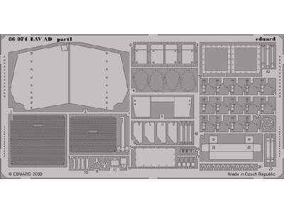  LAV AD 1/35 - Trumpeter - blaszki - zdjęcie 1