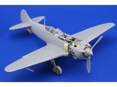  Lavochkin La-5FN S. A. 1/48 - Zvezda - blaszki - zdjęcie 4