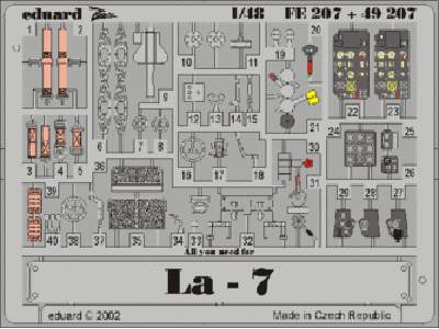  Lavochkin La-7 1/48 - Eduard - blaszki - zdjęcie 1