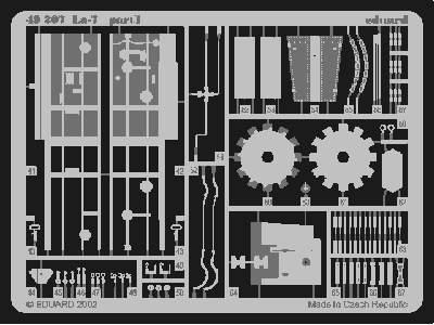  Lavochkin La-7 1/48 - Eduard - blaszki - zdjęcie 3