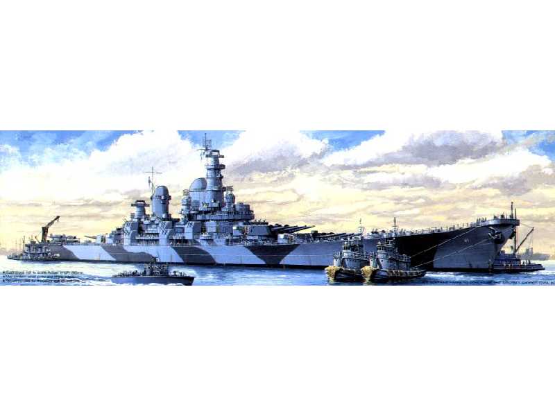 USN BB Iowa - zdjęcie 1 USN BB Iowa - zdjęcie 1