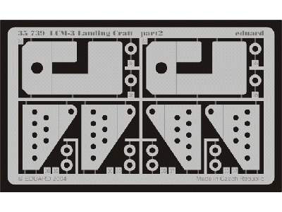  LCM-3 Landing Craft 1/35 - Italeri - blaszki - zdjęcie 3