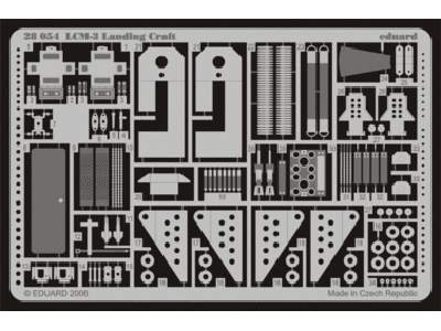  LCM-3 Landing Craft 1/48 - Hobby Boss - blaszki - zdjęcie 1