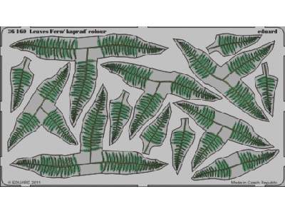  Leaves Fern - colour 1/35 - blaszki - zdjęcie 1