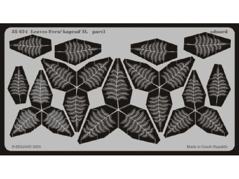 Leaves Fern II 1/35 - blaszki - zdjęcie 1 Leaves Fern II 1/35 - blaszki - zdjęcie 1