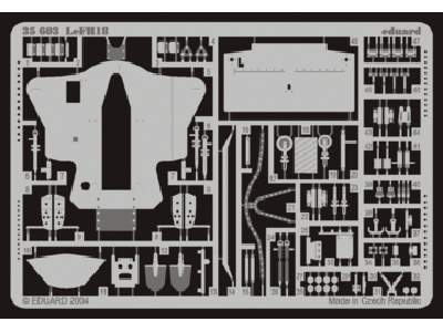  leFH18 1/35 - Afv Club - blaszki - zdjęcie 1