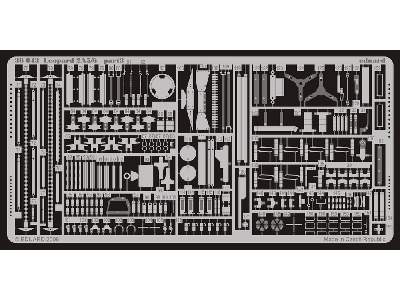  Leopard 2A5/6 1/35 - Hobby Boss - blaszki - zdjęcie 4