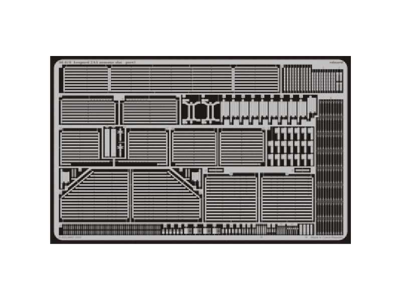 Leopard 2A6M armour slat 1/35 - Tamiya - blaszki - zdjęcie 1 Leopard 2A6M armour slat 1/35 - Tamiya - blaszki - zdjęcie 1