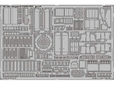  Leopard 2A6M CDN 1/35 - Hobby Boss - blaszki - zdjęcie 2