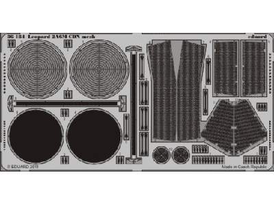  Leopard 2A6M CDN mesh 1/35 - Hobby Boss - blaszki - zdjęcie 1