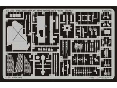  Flakpanzer IV Mobelwagen 37mm 1/35 - Tamiya - blaszki - zdjęcie 4