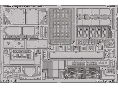  Flakpanzer Ostwind 1/35 - Dragon - blaszki - zdjęcie 2