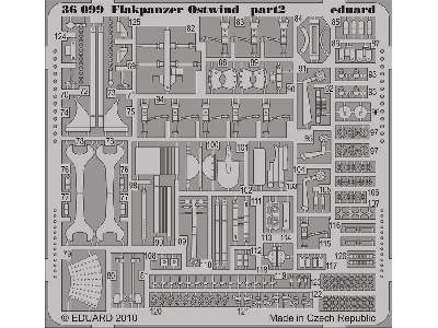  Flakpanzer Ostwind 1/35 - Dragon - blaszki - zdjęcie 3