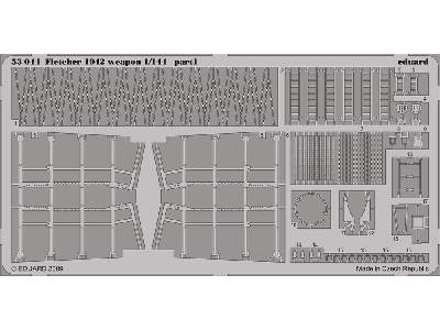  Fletcher 1942 weapons 1/144 - Revell - blaszki - zdjęcie 2