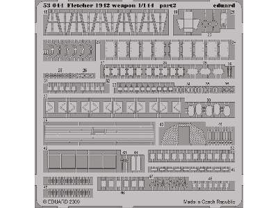  Fletcher 1942 weapons 1/144 - Revell - blaszki - zdjęcie 3