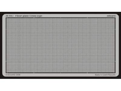 Floor plate Cross type 1/48 - blaszki - zdjęcie 1