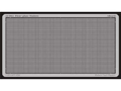  Floor plate modern 1/72 - blaszki - zdjęcie 1