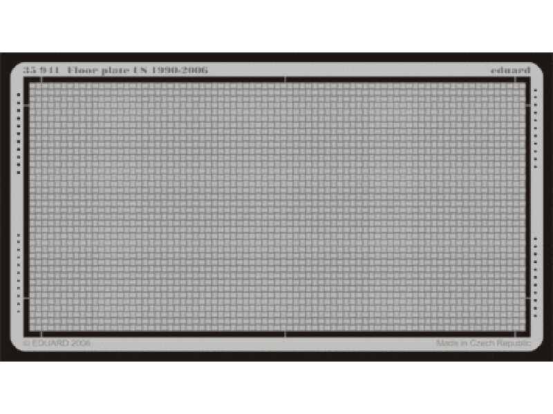 Floor plate US 1990-2006 1/35 - blaszki - zdjęcie 1 Floor plate US 1990-2006 1/35 - blaszki - zdjęcie 1