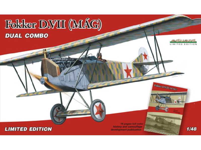  Fokker D. VII MAG - DUAL COMBO 1/48 - samolot - zdjęcie 1