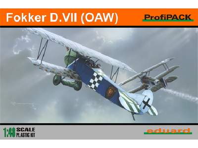  Fokker D. VII O. A.W.  1/48 - samolot - zdjęcie 1