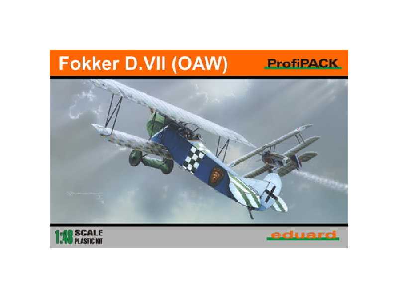  Fokker D. VII O. A.W.  1/48 - samolot - zdjęcie 1