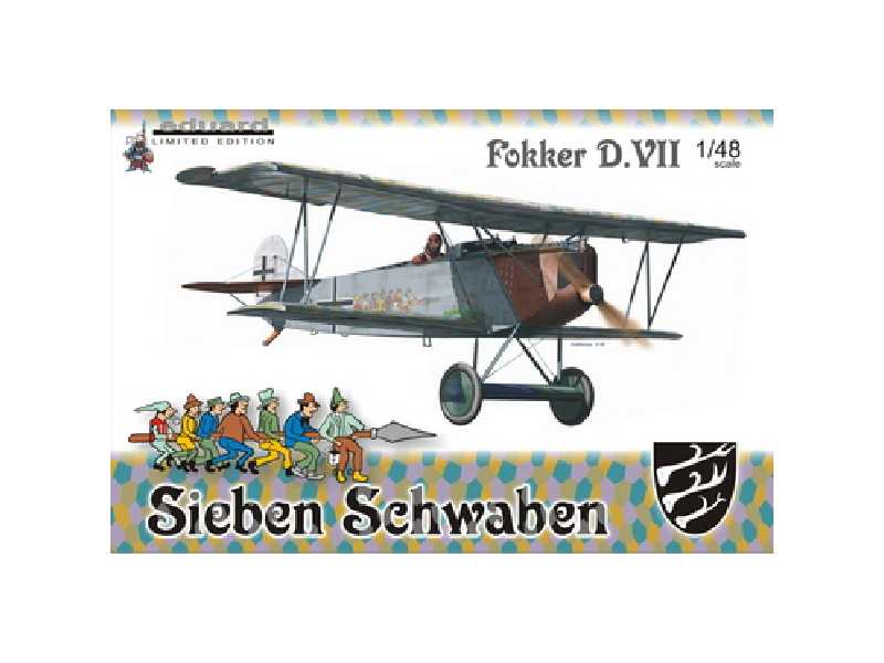 Fokker D. VII (O. A.W. ) - Sieben Schwaben 1/48 - samolot - zdjęcie 1 Fokker D. VII (O. A.W. ) - Sieben Schwaben 1/48 - samolot - zdjęcie 1