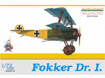  Fokker Dr. I 1/72 - samolot - zdjęcie 1