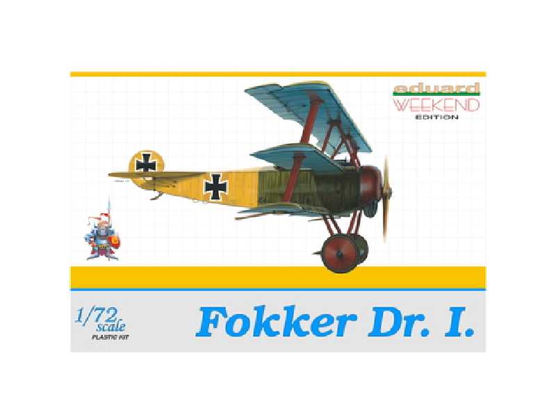 Fokker Dr. I 1/72 - samolot - zdjęcie 1 Fokker Dr. I 1/72 - samolot - zdjęcie 1