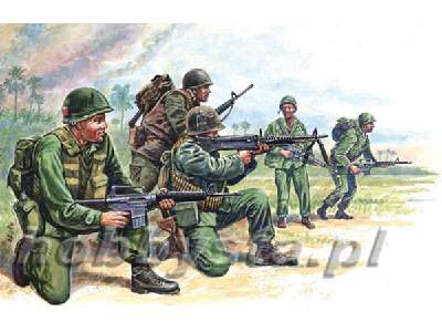 Figurki - Amerykańskie Siły Specjalne - Wietnam - zdjęcie 1