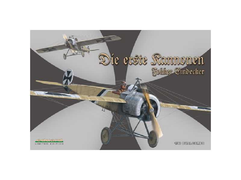 Fokker Eindecker / DIE ERSTE KANNONEN DUAL COMBO 1/48 - samolo - zdjęcie 1 Fokker Eindecker / DIE ERSTE KANNONEN DUAL COMBO 1/48 - samolo - zdjęcie 1