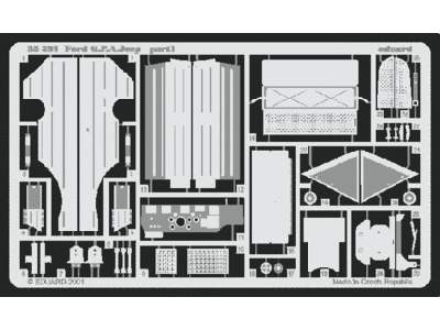  Ford G. P.A.  Jeep 1/35 - Tamiya - blaszki - zdjęcie 1