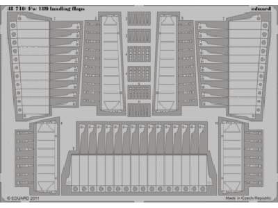  Fw 189 landing flaps 1/48 - Great Wall Hobby - blaszki - zdjęcie 1