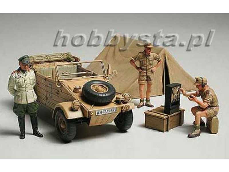German Kubelwagen Type82 Africa-Corps Rommel Field Comm. Post - zdjęcie 1 German Kubelwagen Type82 Africa-Corps Rommel Field Comm. Post - zdjęcie 1