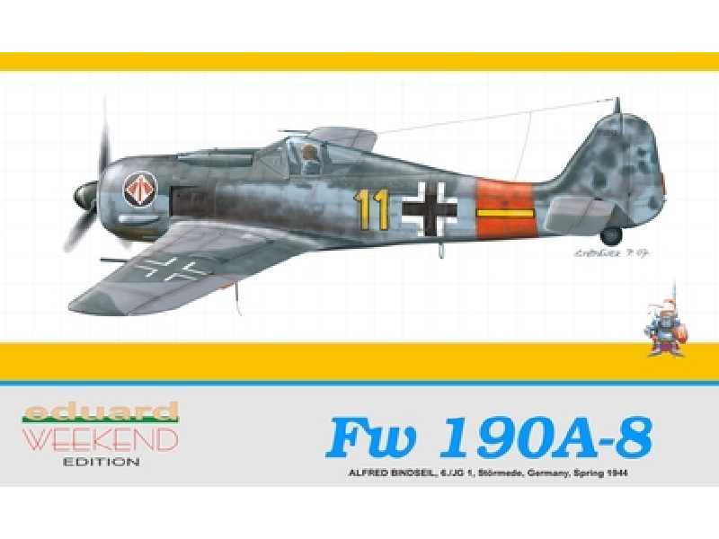 Fw 190A-8 1/48 - samolot - zdjęcie 1 Fw 190A-8 1/48 - samolot - zdjęcie 1