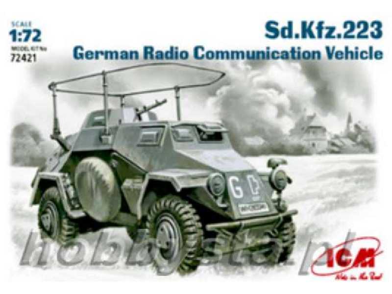 Sd.Kfz.223 WWII German radio communication vehicle - zdjęcie 1 Sd.Kfz.223 WWII German radio communication vehicle - zdjęcie 1